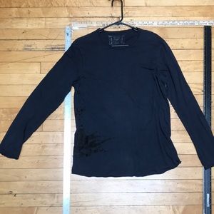 Long sleeve couture T-shirt